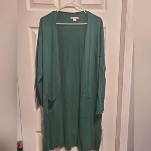 Lightweight long cardigan